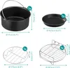 Navaris Airfryer Zubehör - 4-teiliges Set - Produktbild-Vorschau 5