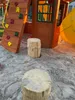 Holzstamm Sitzhocker gehobelt Höhe ca 40-42cm Durchmesser Produktbild-Vorschau 8