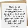 Mr. & Mrs. Panda Glückwunschkarte Spruch 1970 Geburtstag - Produktbild-Vorschau 1