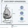 Destiny Hängesessel COCO DROP inkl. Gestell, mit Auflagen, Produktbild-Vorschau 2