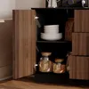 Sideboard mit gleitender Steckdose, Küchenschrank mit 3 Produktbild-Vorschau 6
