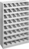 Schüttenregal Metallregal Fächerregal Fächer Für Schrauben Bolzen Ral7035 Schrauben-/bolzen-/schüttenregal 7035 Regal Lagersystem Kleinteilemagazin Produktbild-Vorschau