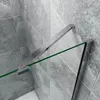Doppeltür eckdusche 80x90x195cm Eckig-kabine Produktbild-Vorschau 4