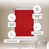 Estika Plisé roleta bez vŕtania - 50 x 150 cm - Červená - Náhľad obrázku produktu 2