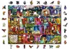 Puzzle Wooden City Treasure Hunt Bookshelf 1010 Teile Holz Produktbild-Vorschau 3