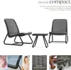 Salon Modica façon rotin pour 2 personnes, ergonomique - Voir les images du produit 3