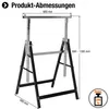 Meister Metallbock 200 kg Klappbar Variable Arbeitshöhe von Produktbild-Vorschau 4