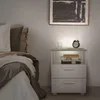 kalb | Mila - Nachtkonsole Nachttisch mit integr. LED Produktbild-Vorschau 4