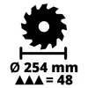 Einhell Zug-Kapp-Gehrungssäge TE-SM 10 L Dual Produktbild-Vorschau 10