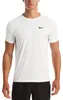 Herren Kurzarm T-Shirt Weiß - Rundhals, Dri-FIT, Logo-Druck Produktbild-Vorschau 5