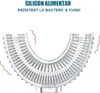 Brosse à dents pour enfants, Linovit, silicone alimentaire, Voir les images du produit 7