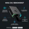 A marketing image showcasing a Carista EVO Auto-Diagnosegerät with feature callouts. Anteprima dell’immagine prodotto