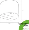 LUMILED Außenwandleuchte Wandlampe Außenleuchte Produktbild-Vorschau 15