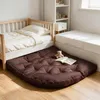 Coussin de sol marron foncé, 100 x 100 cm, pour enfants, Voir les images du produit 3