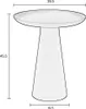 Housecraft Living Ringar Beistelltisch Rund 39,5x39,5 cm Produktbild-Vorschau 4