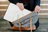 MuchoWow® Laptop Hülle 14 ZollBlatt - Natürlich - Rahmen - Produktbild-Vorschau 6