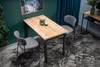 Halmar Tisch schwarz braun Möbelplatte 68cm x 120cm x 77cm Produktbild-Vorschau 4