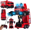 Malplay Rc Transformer Löschfahrzeug Feuerwehrwagen Produktbild-Vorschau 1