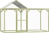 vidaXL Cage à poules 3x1,5x2 m Bois de pin imprégné Voir les images du produit 1