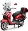 Motorroller 125 ccm Burnout EasyCruiser Dunkelrot Metallic Produktbild-Vorschau 3