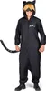 Mom Pyjama-katzenmann-kostüm Schwarz S Schwarz S Produktbild-Vorschau 1