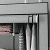 HOMCOM Stoffschrank Kleiderschrank mit Kleiderstange, 10 Produktbild-Vorschau 7