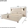 Flieks Hydraulisches Polsterbett 180x200cm mit Ladefunktion Produktbild-Vorschau 3
