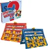 A product shot of the Hasbro "Wer ist es?" board game, showing the game box and two opened game boards. Anteprima dell’immagine prodotto