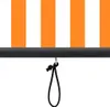 Tenda a rullo vidaXL bianca e arancione 180 x 250 cm in Anteprima dell’immagine prodotto 4