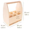 Creative Deco Flaschenträger Holz für 6 Bierflaschen - Produktbild-Vorschau 2