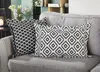 Outdoor Kissenhülle "Black & White" in schwarz & weiß, Produktbild-Vorschau 1