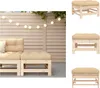 A collage of outdoor furniture, including a sofa element and several ottomans, with string lights in the background. Náhled obrázku produktu