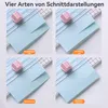 4-in-1 Papierschneider Geschenkpapier, mit Rillwerkzeug, Produktbild-Vorschau 5