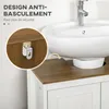 kleankin Meuble sous lavabo salle de bain meuble sous évier Voir les images du produit 6