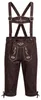 Trachten Kniebundhose Jeans Hose mit Hosenträgern, Produktbild-Vorschau 7