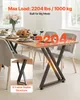 VEVOR Set di 2 pattini per tavolo 610x740 mm, base a X per Anteprima dell’immagine prodotto 2