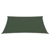 vidaXL Tenda da sole 160 g/m² verde scuro 3/4x3 m HDPE Anteprima dell’immagine prodotto 14