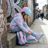 Fahrradhelm Kinder Damen Helm Fahrrad Scooter BMX Produktbild-Vorschau 4