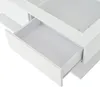 Merax Couchtisch 100x50x35 cm mit 2 Schubladen Hochglanz, Produktbild-Vorschau 6