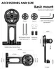 ROCKBROS držák na počítač na kolo pro Garmin, Bryton, Náhled obrázku produktu 2
