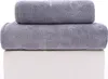 FEBE Handtücher Badetuch 70x140 + 50x100 cm Hellgrau Produktbild-Vorschau 1