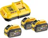 DeWalt DCB118X3-QW 3x 54V Akku-Starter-Set Produktbild-Vorschau 2