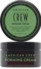 A top-down view and a front view of an American Crew Forming Cream product. Voir les images du produit