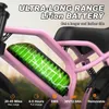 A13 E-Bike MTB Fatbike Rosa 16 Zoll,Kompaktes Produktbild-Vorschau 4