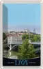 vianmo Blechschild 30x20 cm Lyon Brücke Frankreich Fluss Produktbild-Vorschau 1