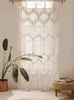 Makramee-Vorhang, Boho, 106,7x190,5 cm, Baumwolle Náhled obrázku produktu