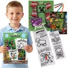 Minecraft Kreativset für Kinder, Mal- und Zeichenset mit Produktbild-Vorschau 1