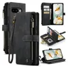 Für Google Pixel 9a CaseMe Kunstleder Multifunktion Zipper Produktbild-Vorschau 1