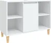 vidaXL Vanity Unit White 80x33x60 cm Dřevěný materiál Náhled obrázku produktu 1
