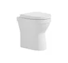 Stand-WC Cozy Tiefspüler ohne Spülrand weiß glänzend ohne Produktbild-Vorschau 4